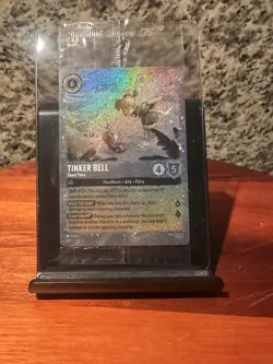 Disney Lorcana TCG Tinkerbell Promo Card 11/P3 Sealed English - Image 1