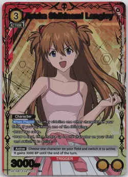 Asuka Shikinami Langley (R*) UE15BT/EVA-1-012 Foil Union Arena: Evangelion - Image 1