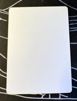 Signed Hammerhead Shark MTG artist proof card Stronghold artist Stephen Daniele - Image 2