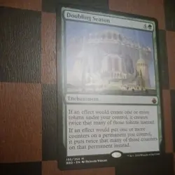 Mtg Doubling Season NM/M 195/254 Battlebond Mythic Rare Card - Image 3