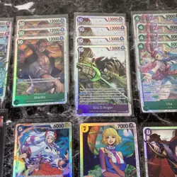 One Piece TCG OP13 Carrying On His Will 20x Card Lot SR & DON!! PACK FRESH! 🔥 - Image 3
