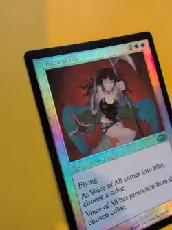 Voice of All. Angl. MTG Card. Planeshift.OLD VINTAGE FOIL - Image 4