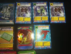 Vintage Digimon Card Lot Of 11 Cards 2 Being Tin CardsU - Image 3