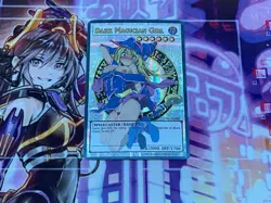 Dark Magician Girl Sexy Card Holo Anime Yugioh Art Rare Secret DMG Cute Alt Art - Image 1
