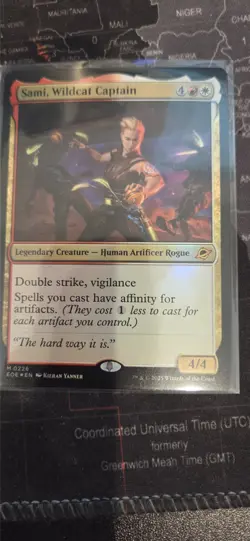 MtG Sami, Wildcat Captain Foil - Image 1