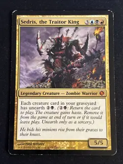 1x Sedris, the Traitor King (193) Shards of Alara MP MTG Magic the Gathering x1 - Image 1