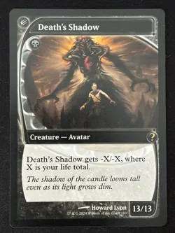 1x MTG Death's Shadow (Future Sight) - Mystery Booster 2 (MB2) #180 - Magic - Image 1