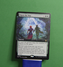 Open the Way Extended Art — MTG Aftermath | Rare Sorcery 163 - Image 1