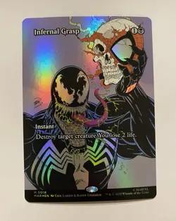 Infernal Grasp (Borderless Foil) Marvel Universe Eternal Foil Spider-Man 0018 - Image 1