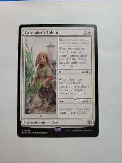 MTG - Caretaker's Talent - Bloomburrow- Regular Rare # 0006 - Image 1
