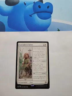 MTG - Caretaker's Talent - Bloomburrow- Regular Rare # 0006 - Image 2