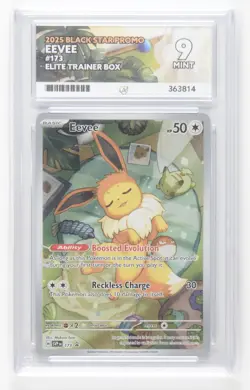 Pokemon Eevee SVP173 ACE 9 Mint Promo 2025 ETB | PRISMATIC | SLEEPY ART - Image 1