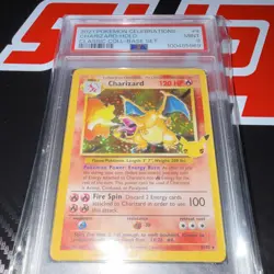Pokemon TCG Charizard Holo Classic Collection 4/102 Celebrations 2021 PSA 9 - Image 1