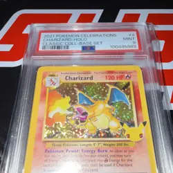 Pokemon TCG Charizard Holo Classic Collection 4/102 Celebrations 2021 PSA 9 - Image 4