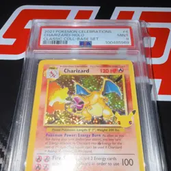 Pokemon TCG Charizard Holo Classic Collection 4/102 Celebrations 2021 PSA 9 - Image 5