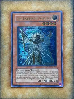 Yugioh Lyla, Lightsworn Sorceress LODT-EN019 Ultimate Rare Original Print NM - Image 1