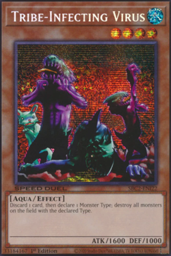 Tribe-Infecting Virus - SBC2-ENI22 - Prismatic Secret Rare 1st Ed - LP - WAXING - Image 1