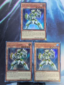 YuGiOh! Galaxy Soldier Ultra Rare MIXED SET x 3 PLAYSET 1st Ed - Image 1