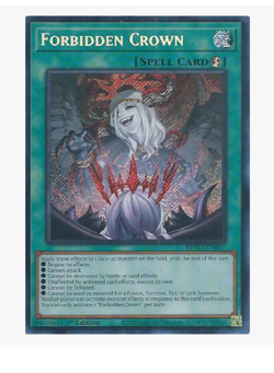 Forbidden Crown - BPRO-EN067 - Secret Rare YuGiOh - Image 1