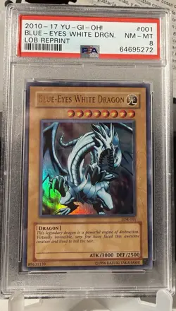 Blue-Eyes White Dragon LOB-001 The Legend of Blue Eyes White Dragon Unlimited - Image 1