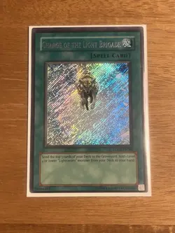 Yu-Gi-Oh Charge of the Light Brigade TDGS-EN089 Secret Unlimited LP - Image 1