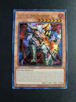 Royal Archfiend BPRO-EN014 Ultra Rare Yugioh Burst Protocol - Image 1