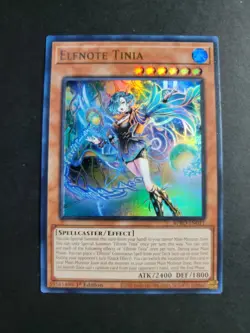 Elfnote Tinia BPRO-EN011 Ultra Rare Yugioh Burst Protocol - Image 1
