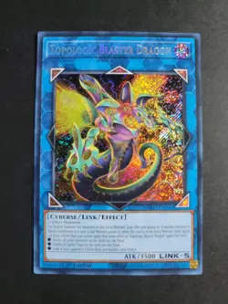 Topologic Blaster Dragon BPRO-EN046 Secret Rare Yugioh Burst Protocol - Image 1