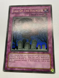 Yugioh Call of The Haunted PSV-012 Ultra Rare 1st Edition HP - Image 1