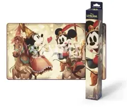 Disney Lorcana Park Exclusive - Iconic Mickey & Minnie Foil Playmat Sealed - Image 1