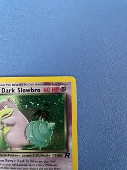 Dark Slowbro 12/82 Holo Unlimited Lightly Played Team Rocket Pokemon Card TCG - Image 4