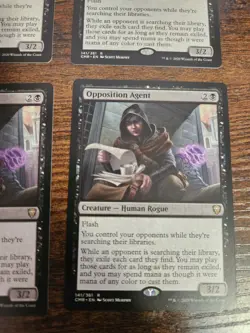 FOUR (4) Opposition Agent Magic The Gathering Cards From Commander Legends! MTG! - Image 5
