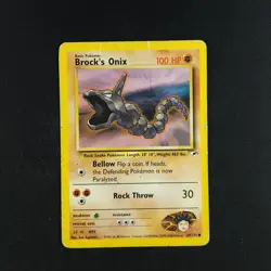 Brock's Onix 69/132 - Gym Heroes - Pokemon Card - Image 3