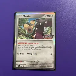 Pokemon TCG - Mawile SVP 039 Obsidian Flames Stamped Promo Card NM Condition - Image 1