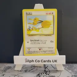 Doduo 48/102 Base Set 4th Print 1999-2000 Pokemon Card WOTC - Image 1