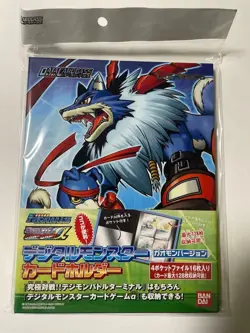 Digimon Gaomon Version Trading Card Holder Sleeve Set Used - Image 1
