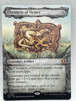 MTG - NM - Chronicle of Victory (Showcase) Lorwyn Eclipsed Regular - Image 1