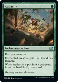4 x Audacity - Foil - The Brothers' War - NM-Mint - MTG - Image 1