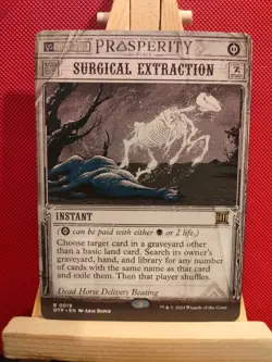 Surgical Extraction - Outlaws of Thunder Junction Breaking News - NM - MTG - Image 1