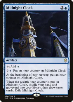 Midnight Clock [Throne of Eldraine] Magic MTG - Image 1