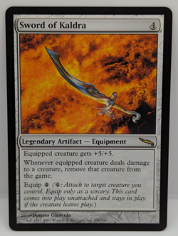 Sword of Kaldra Mirrodin Regular LP MTG - Image 1