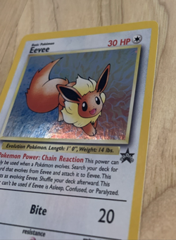 Eevee #11 Black Star Promo (LP) Pokemon Card WOTC 2000 - Image 5