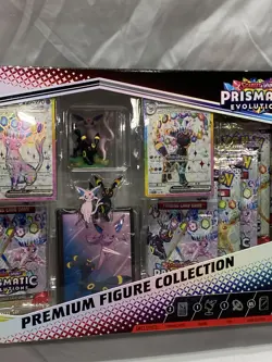Pokemon TCG Scarlet & Violet Prismatic Evolutions Premium Figure Collection - Image 3