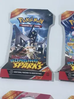 POKEMON TCG Surging Sparks Blister Packs - Full Art Set of 4 - New Sealed - Image 4