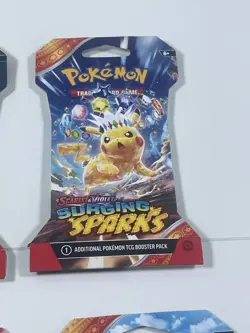 POKEMON TCG Surging Sparks Blister Packs - Full Art Set of 4 - New Sealed - Image 5