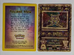 Ancient Mew Pokemon Opened 2000 Movie RARE PROMO - Image 1