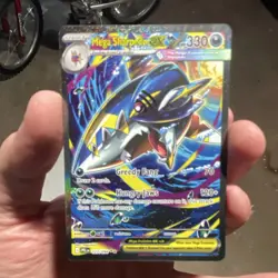Pokemon Mega Sharpedo EX 127/094 Phantasmal Flames Holo Rare 330HP English - Image 1