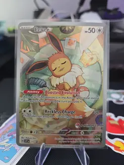 Eevee Promo 173 Scarlet and Violet Prismatic Evolutions Pokemon Center Exclusive - Image 1