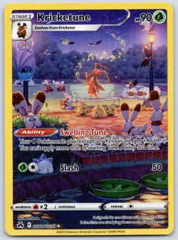 Kricketune GG02/GG70 (NM) - Crown Zenith: Galarian Gallery - Pokemon TCG - Image 1