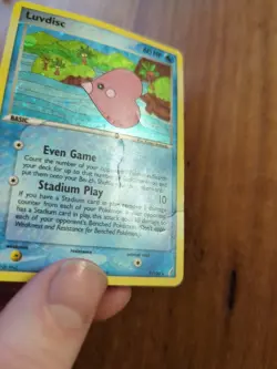Luvdisc 7/100 Holo EX Crystal Guardians - Image 3